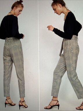 Zara Checked Chino